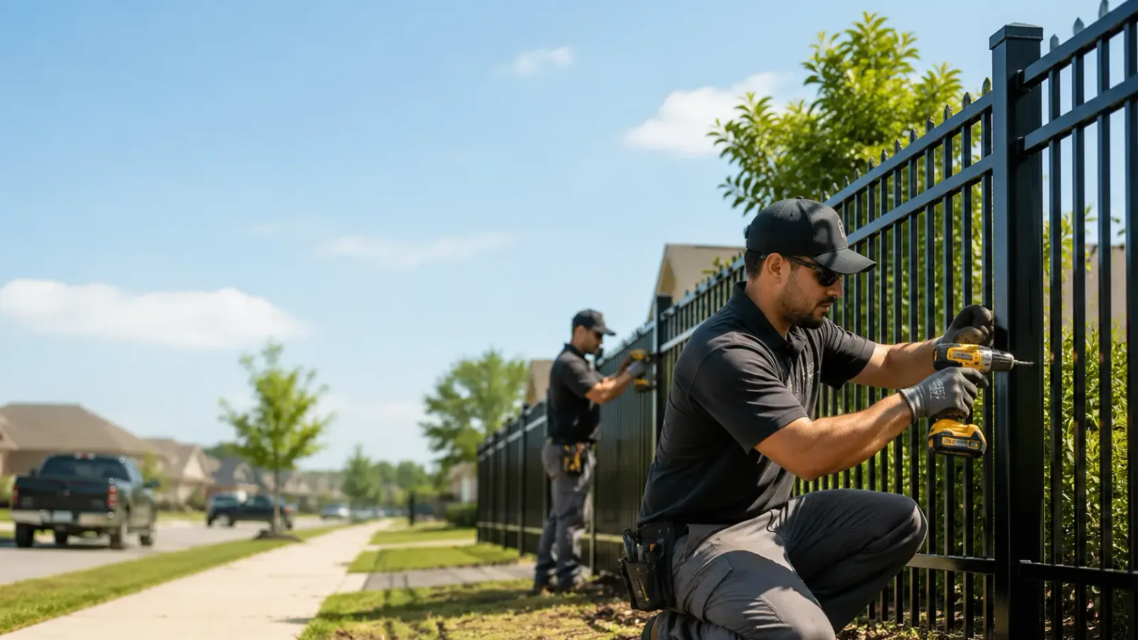 Metal Fence Installation in Peterman, AL
